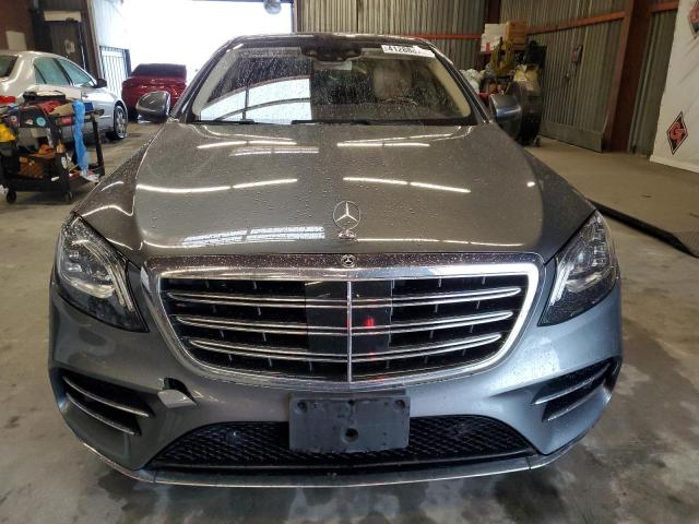 WDDUG6GB7JA375506 - 2018 MERCEDES-BENZ S 450 GRAY photo 5