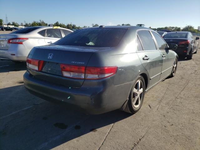 1HGCM56884A036452 - 2004 HONDA ACCORD EX GRAY photo 4