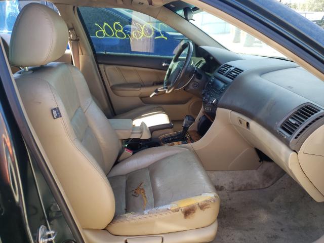 1HGCM56884A036452 - 2004 HONDA ACCORD EX GRAY photo 5