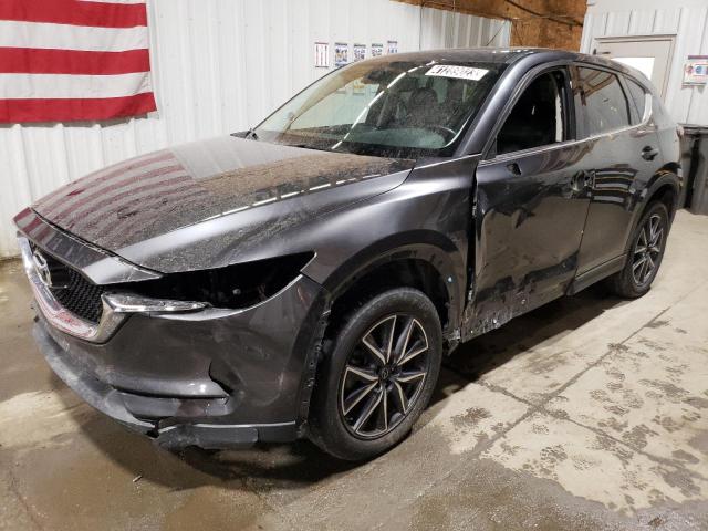 JM3KFBDM7J0376610 - 2018 MAZDA CX-5 GRAND TOURING GRAY photo 1