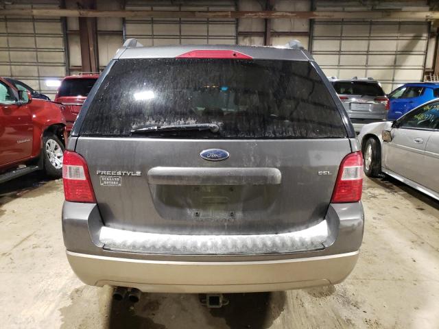 1FMZK02156GA25270 - 2006 FORD FREESTYLE SEL GRAY photo 6