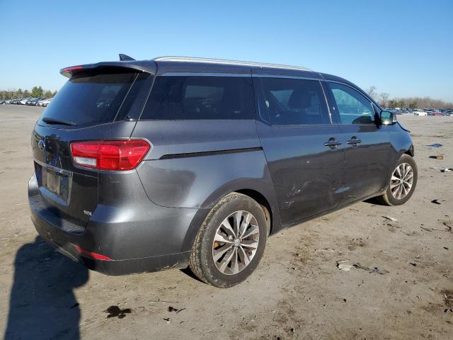 KNDMC5C18G6158412 - 2016 KIA SEDONA EX CHARCOAL photo 3