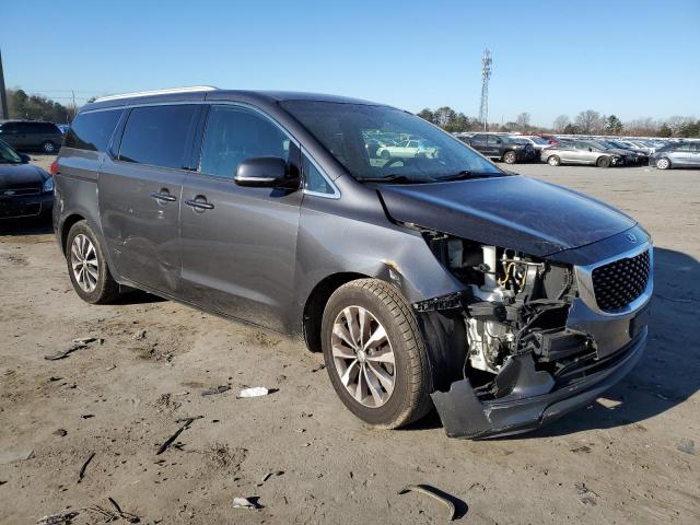 KNDMC5C18G6158412 - 2016 KIA SEDONA EX CHARCOAL photo 4