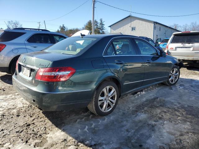 WDDHF8HB0AA119027 - 2010 MERCEDES-BENZ E 350 4MATIC GREEN photo 3