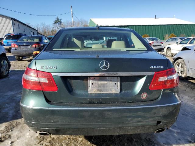 WDDHF8HB0AA119027 - 2010 MERCEDES-BENZ E 350 4MATIC GREEN photo 6