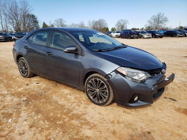 2T1BURHE2FC440379 - 2015 TOYOTA COROLLA L GRAY photo 4