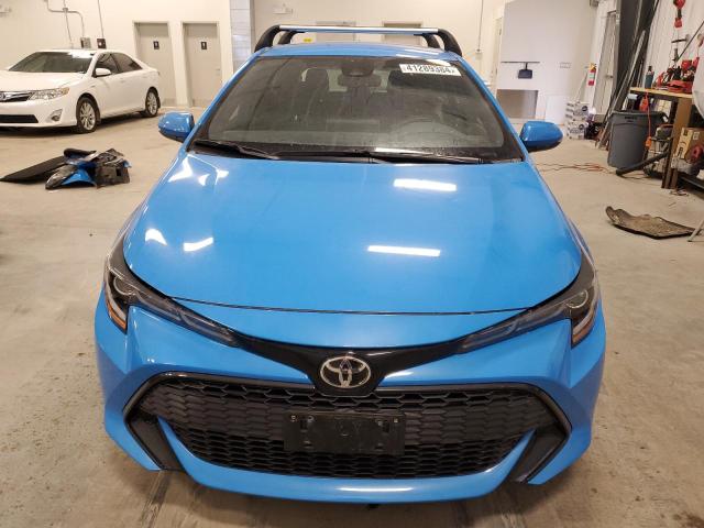 JTNK4RBE0L3098195 - 2020 TOYOTA COROLLA SE BLUE photo 5