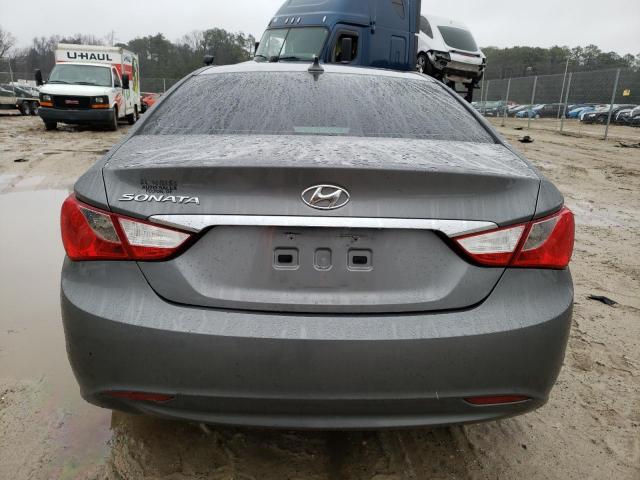 5NPEB4AC0DH778016 - 2013 HYUNDAI SONATA GLS GRAY photo 6