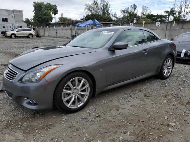 JN1CV6FE6EM901686 - 2014 INFINITI Q60 BASE GRAY photo 1