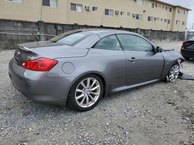 JN1CV6FE6EM901686 - 2014 INFINITI Q60 BASE GRAY photo 3