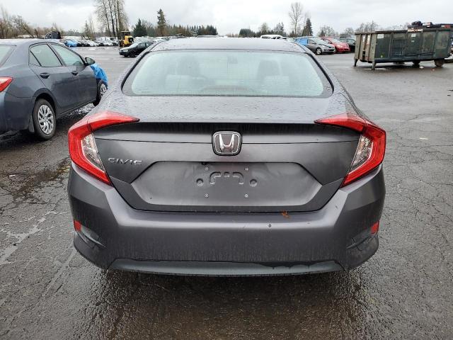 2HGFC2F5XJH575740 - 2018 HONDA CIVIC LX GRAY photo 6