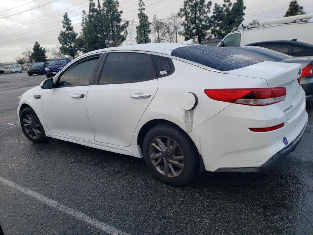 5XXGT4L39KG288749 - 2019 KIA OPTIMA LX WHITE photo 2