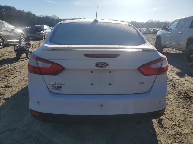 1FADP3F2XEL232527 - 2014 FORD FOCUS SE WHITE photo 6