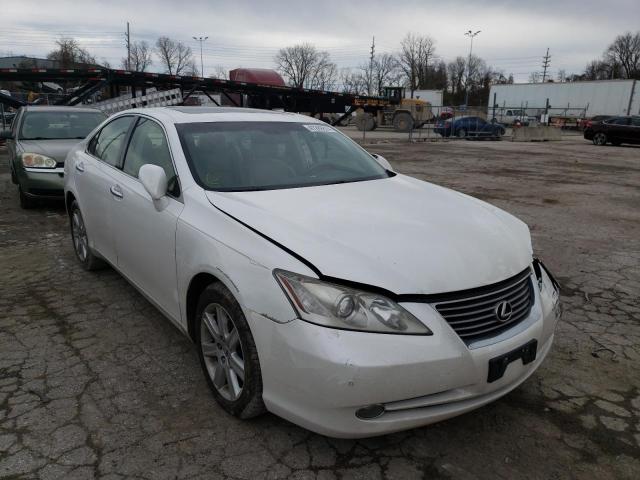 JTHBJ46G182260553 - 2008 LEXUS ES 350 WHITE photo 4