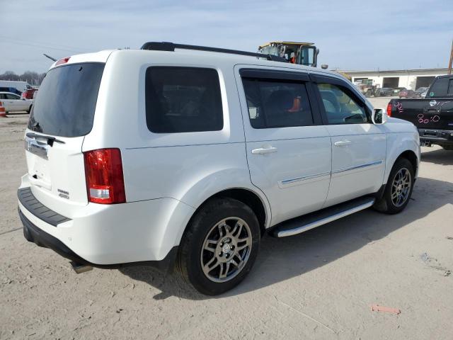 5FNYF4H99EB009154 - 2014 HONDA PILOT TOURING WHITE photo 3