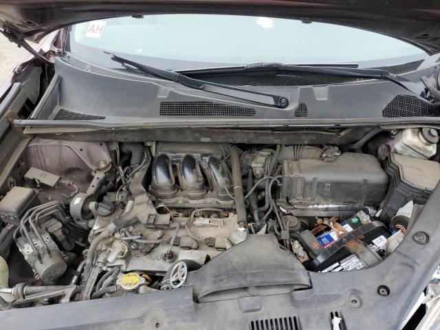 5TDBK3EH3CS134697 - 2012 TOYOTA HIGHLANDER BASE Bordeaux photo 12