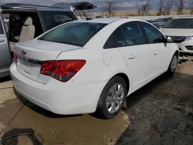 1G1PA5SH4E7190632 - 2014 CHEVROLET CRUZE LS WHITE photo 3