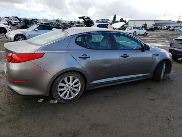 5XXGN4A75EG326952 - 2014 KIA OPTIMA EX GRAY photo 3