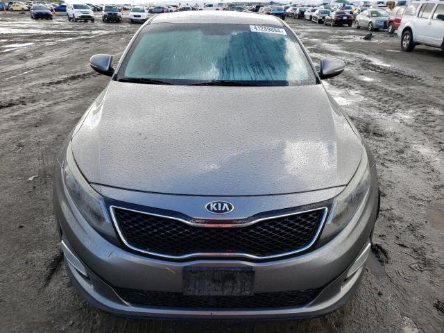 5XXGN4A75EG326952 - 2014 KIA OPTIMA EX GRAY photo 5