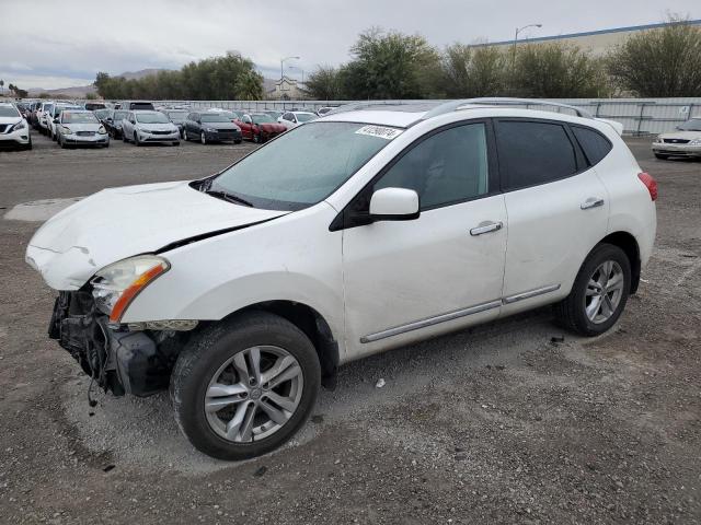JN8AS5MTXCW272416 - 2012 NISSAN ROGUE S WHITE photo 1