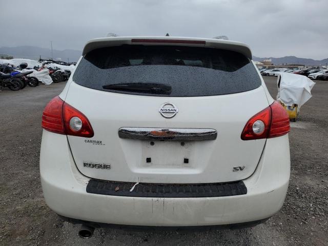 JN8AS5MTXCW272416 - 2012 NISSAN ROGUE S WHITE photo 6