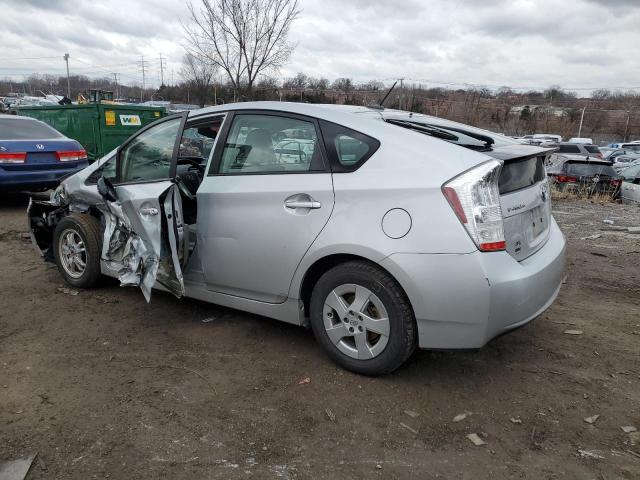 JTDKN3DU1A0206826 - 2010 TOYOTA PRIUS SILVER photo 2