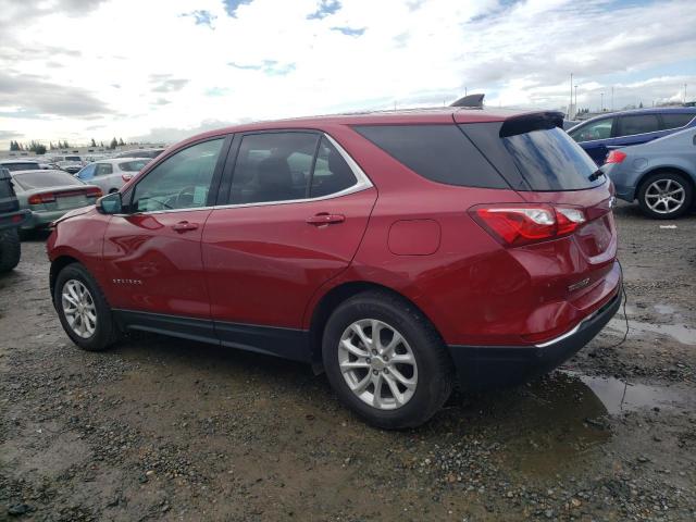 2GNAXJEV8J6318295 - 2018 CHEVROLET EQUINOX LT RED photo 2