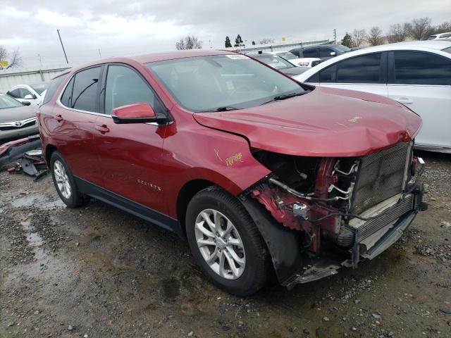 2GNAXJEV8J6318295 - 2018 CHEVROLET EQUINOX LT RED photo 4