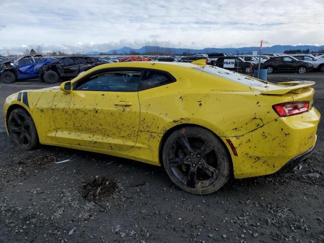 1G1FE1R70H0141611 - 2017 CHEVROLET CAMARO SS YELLOW photo 2