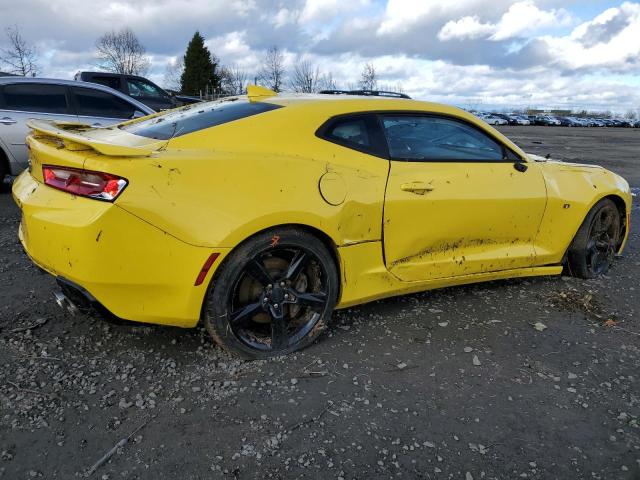 1G1FE1R70H0141611 - 2017 CHEVROLET CAMARO SS YELLOW photo 3