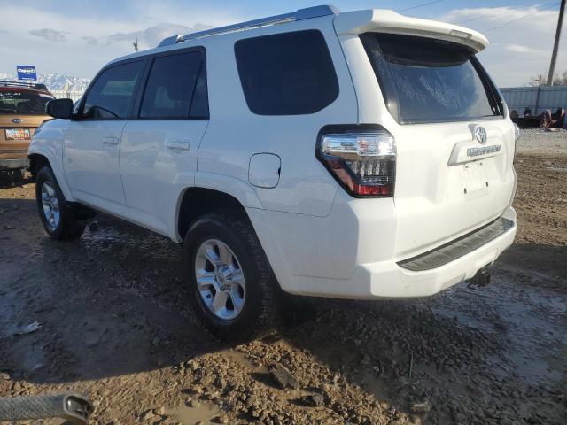 JTEBU5JR9J5539062 - 2018 TOYOTA 4RUNNER SR5/SR5 PREMIUM WHITE photo 2