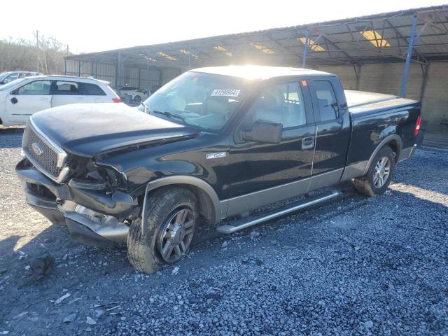 1FTPX12545NA86996 - 2005 FORD F150 BLACK photo 1