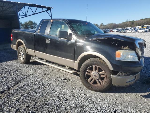 1FTPX12545NA86996 - 2005 FORD F150 BLACK photo 4