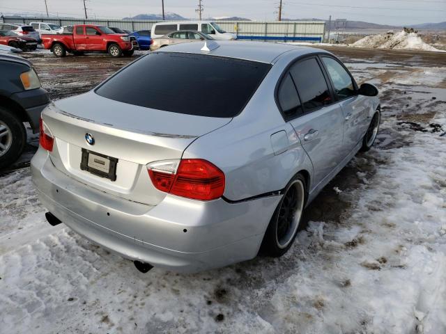 WBAVB73597PA65172 - 2007 BMW 335 I SILVER photo 3