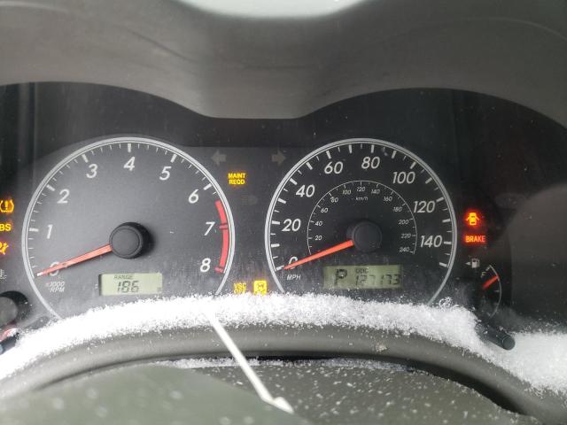 JTDBU4EE7AJ087366 - 2010 TOYOTA COROLLA BASE RED photo 9