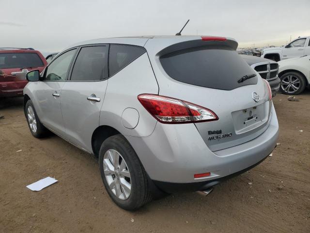 JN8AZ1MW5EW517270 - 2014 NISSAN MURANO S SILVER photo 2