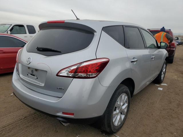 JN8AZ1MW5EW517270 - 2014 NISSAN MURANO S SILVER photo 3