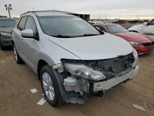 JN8AZ1MW5EW517270 - 2014 NISSAN MURANO S SILVER photo 4