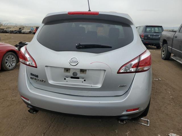 JN8AZ1MW5EW517270 - 2014 NISSAN MURANO S SILVER photo 6