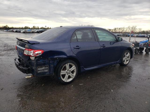 2T1BU4EE0DC123592 - 2013 TOYOTA COROLLA BASE BLUE photo 3