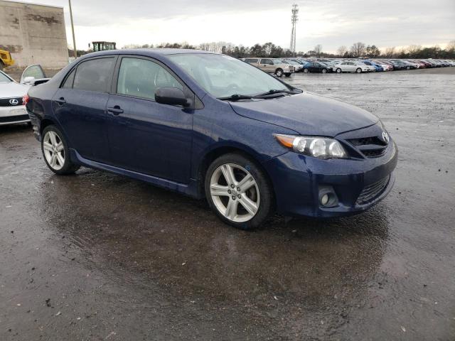 2T1BU4EE0DC123592 - 2013 TOYOTA COROLLA BASE BLUE photo 4