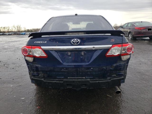 2T1BU4EE0DC123592 - 2013 TOYOTA COROLLA BASE BLUE photo 6