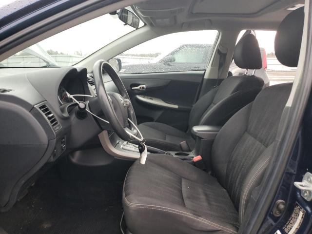 2T1BU4EE0DC123592 - 2013 TOYOTA COROLLA BASE BLUE photo 7