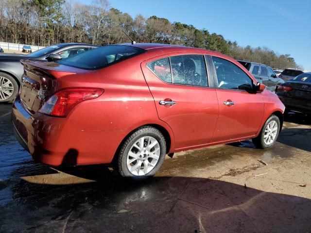 3N1CN7AP7JL881841 - 2018 NISSAN VERSA S RED photo 3