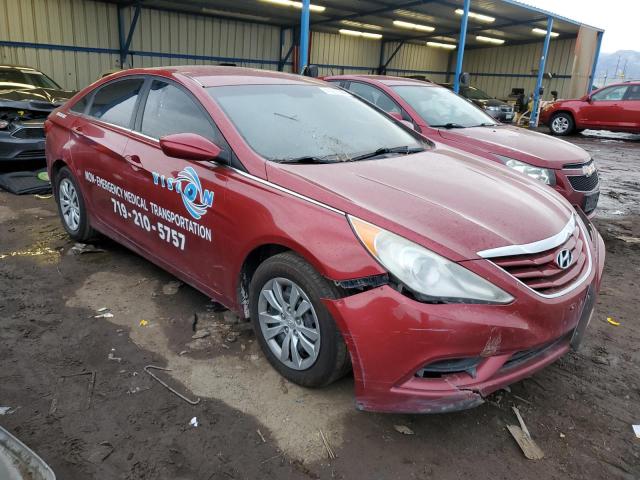 5NPEB4AC7CH486023 - 2012 HYUNDAI SONATA GLS RED photo 4