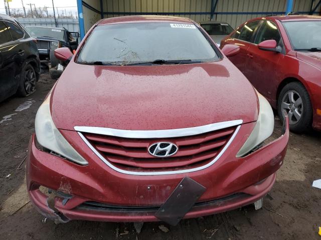 5NPEB4AC7CH486023 - 2012 HYUNDAI SONATA GLS RED photo 5