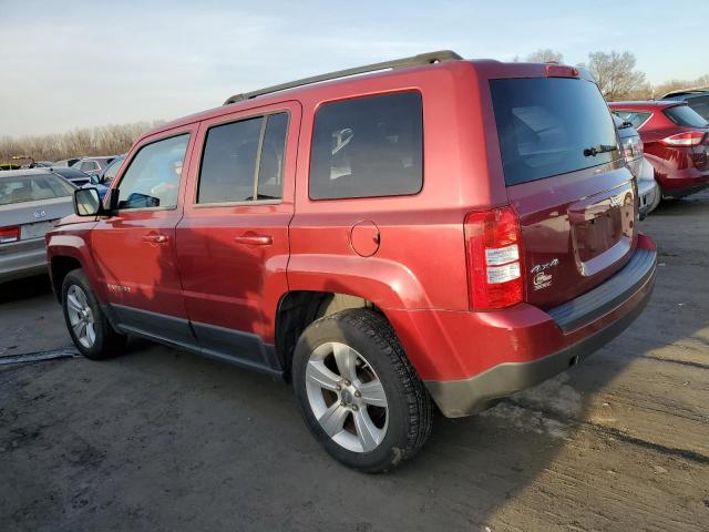 1C4NJRFB7CD524856 - 2012 JEEP PATRIOT LATITUDE RED photo 2