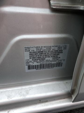 3N1AB7AP2GY286083 - 2016 NISSAN SENTRA S SILVER photo 13