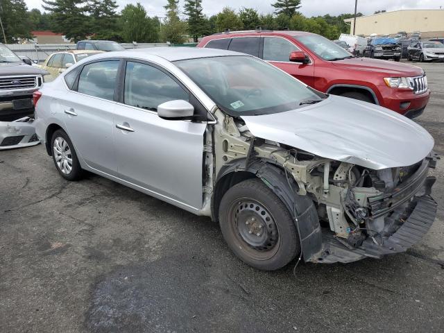 3N1AB7AP2GY286083 - 2016 NISSAN SENTRA S SILVER photo 4