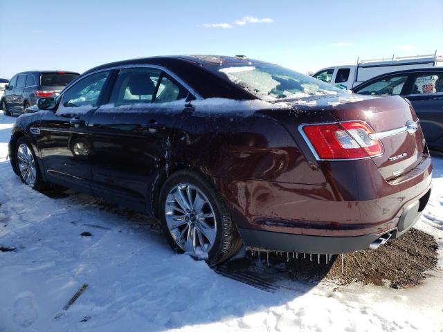 1FAHP2FW3CG101413 - 2012 FORD TAURUS LIMITED BURGUNDY photo 2